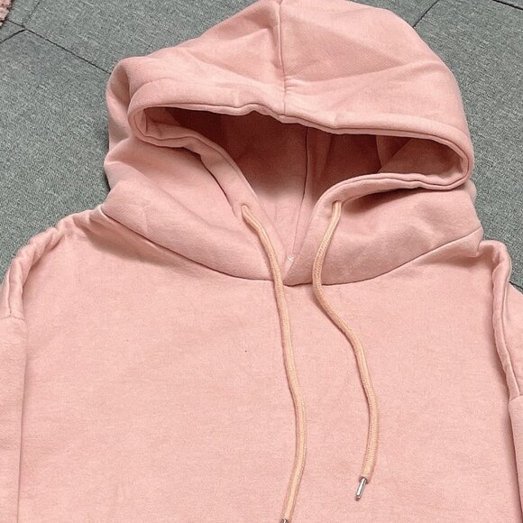 Peachy Pink Pullover Hoodie Soft - Picture 2 of 3